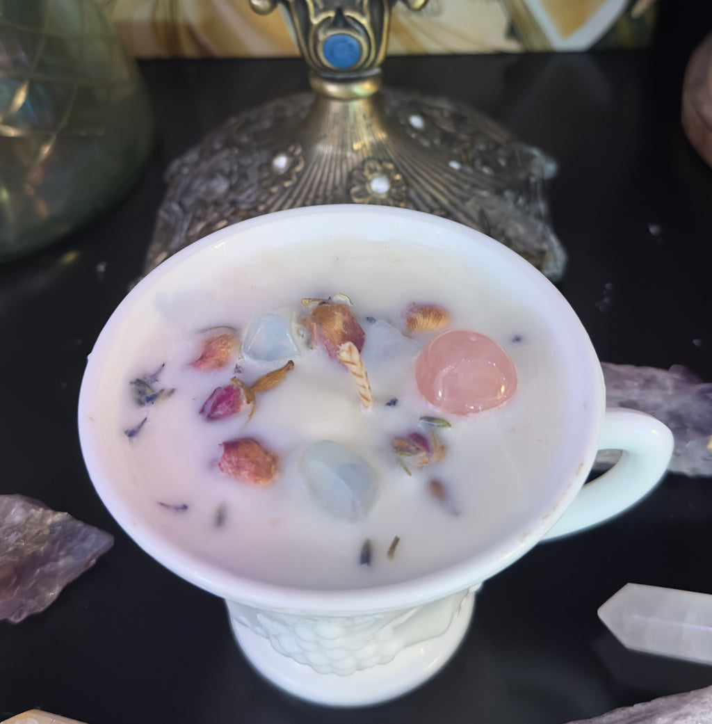 The Enchanted Teacup Candle
