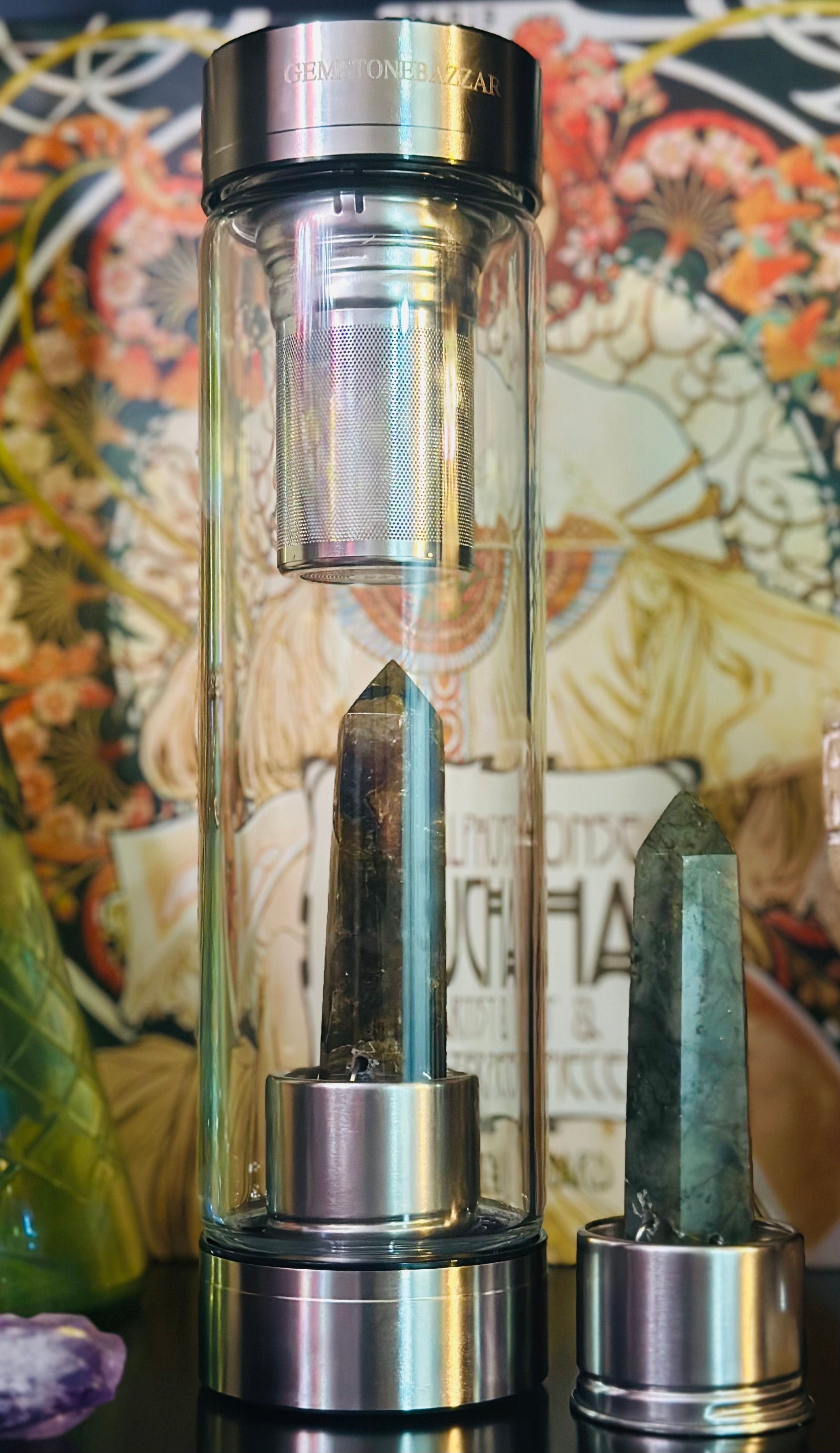 Labradorite Ritual Water Bottle