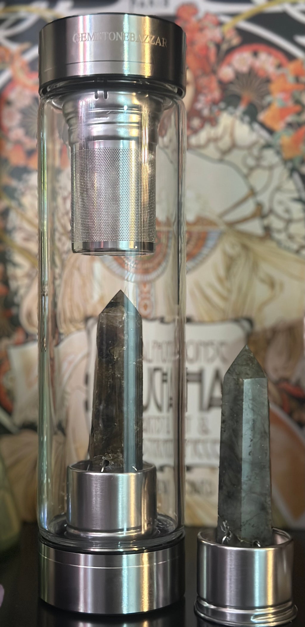 Labradorite Ritual Water Bottle