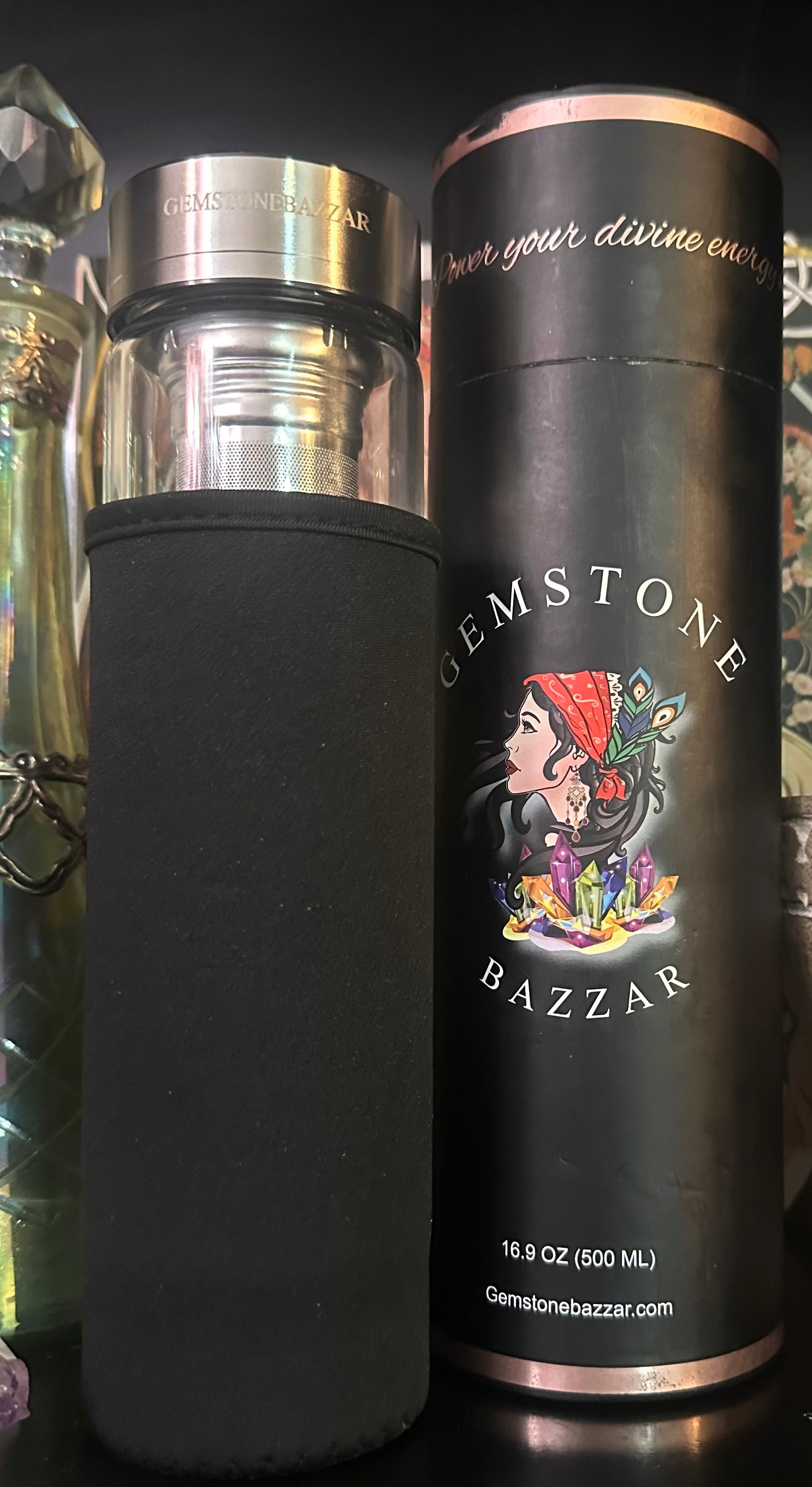 Labradorite Ritual Water Bottle