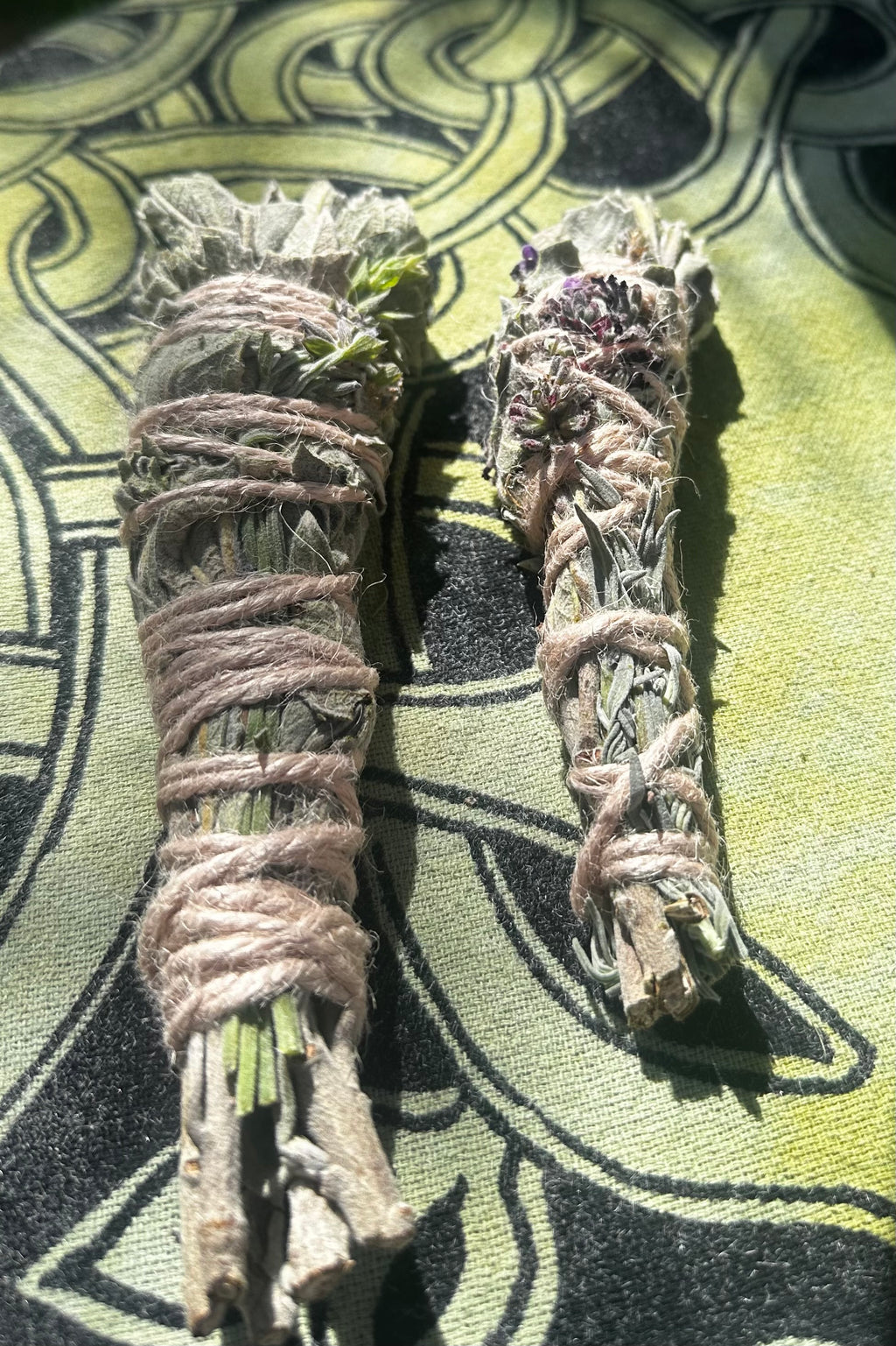 Yerba Santa Smudge Stick – Sacred Herbal Smoke Cleanse for Energy Clearing, Spiritual Protection & Ritual
