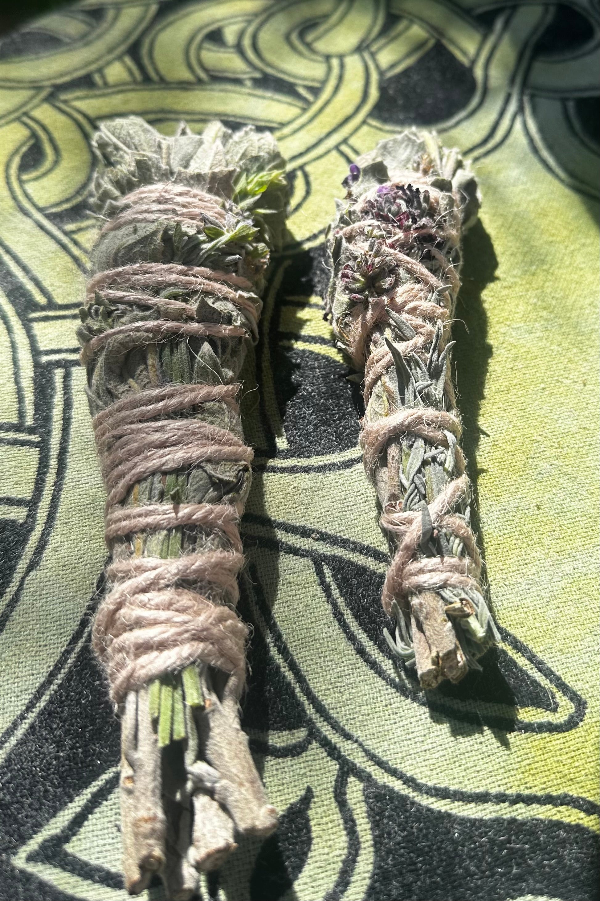 Yerba Santa Smudge Stick – Sacred Herbal Smoke Cleanse for Energy Clearing, Spiritual Protection & Ritual