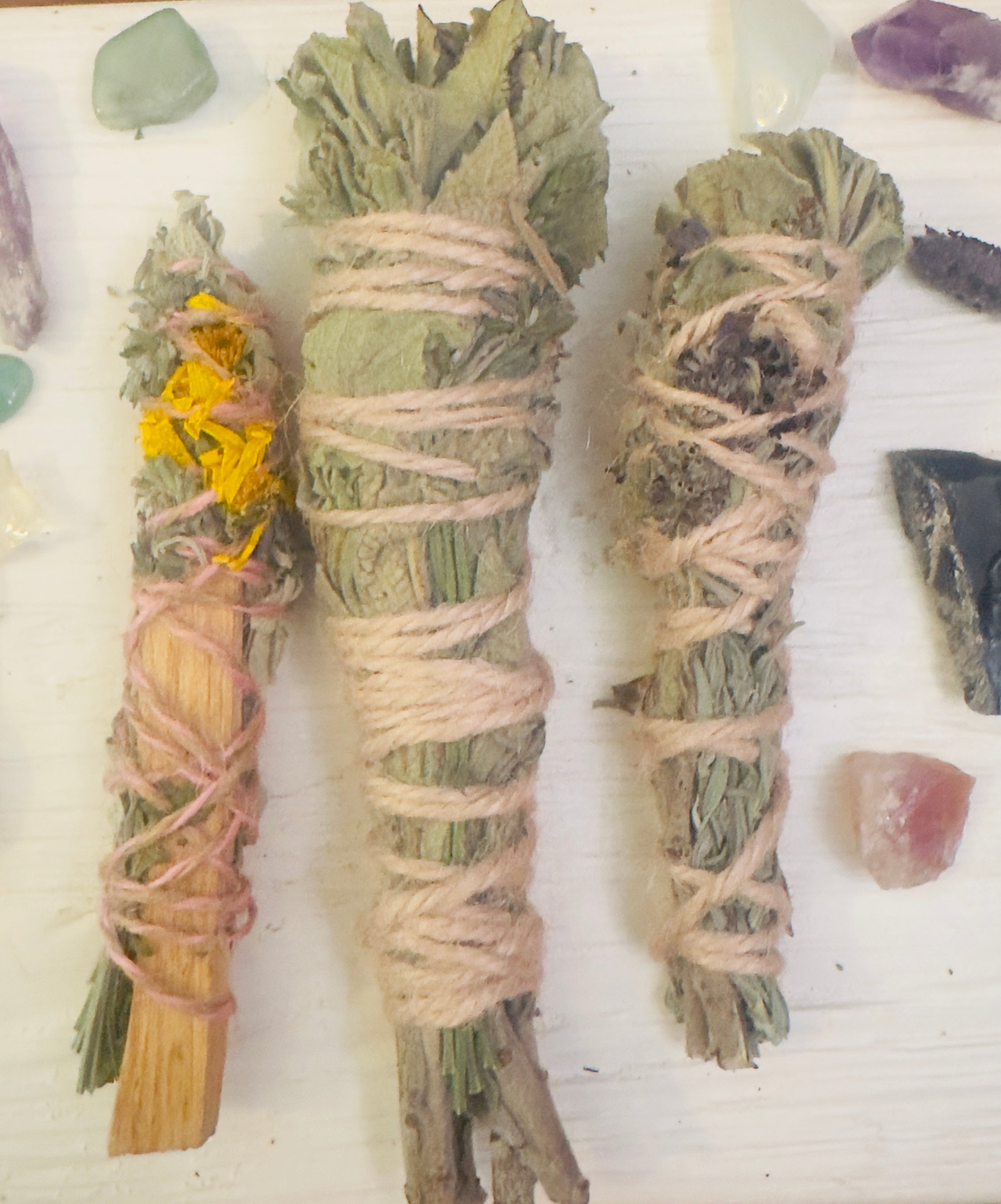Yerba Santa Smudge Stick – Sacred Herbal Smoke Cleanse for Energy Clearing, Spiritual Protection & Ritual
