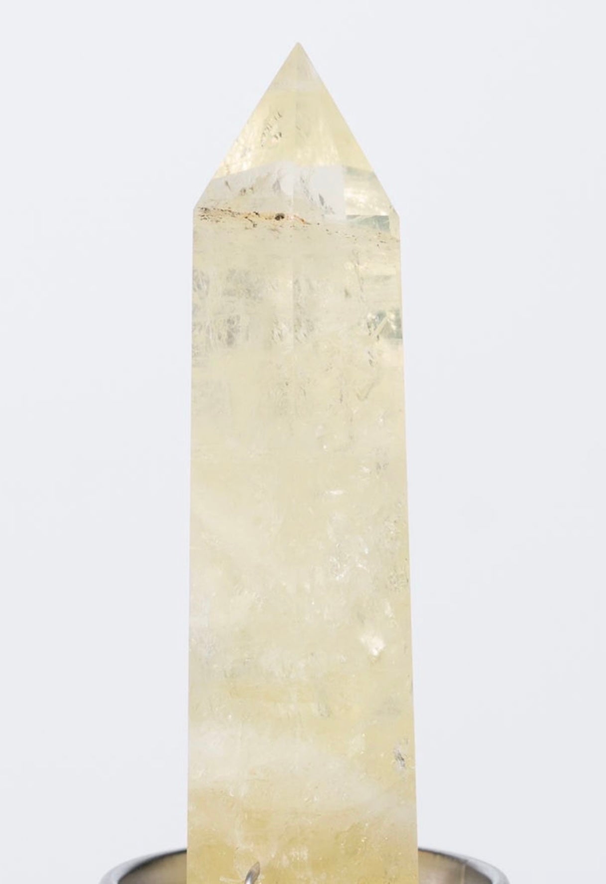 Citrine Crystal Infused Water Bottle with Removable Tea Infuser | Energy, Abundance & Daily Wellness