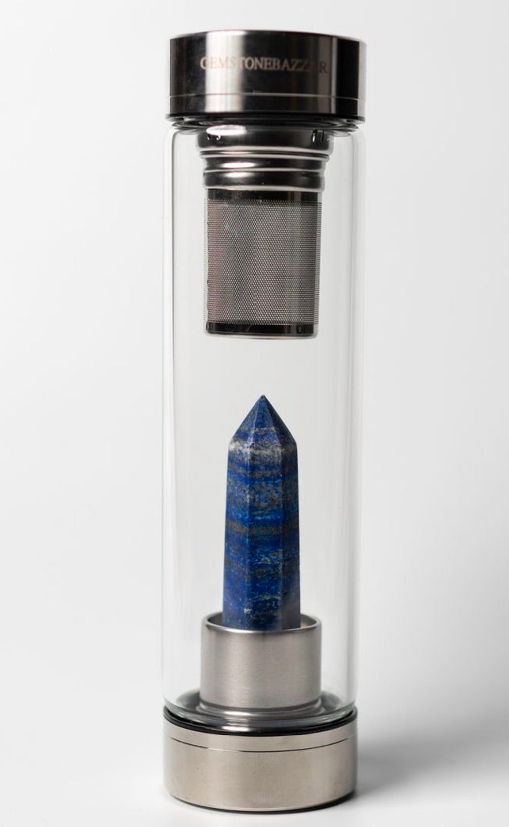 The Empress Ritual Kit — Lapis Infused Water Bottle & Tea Ritual Experience