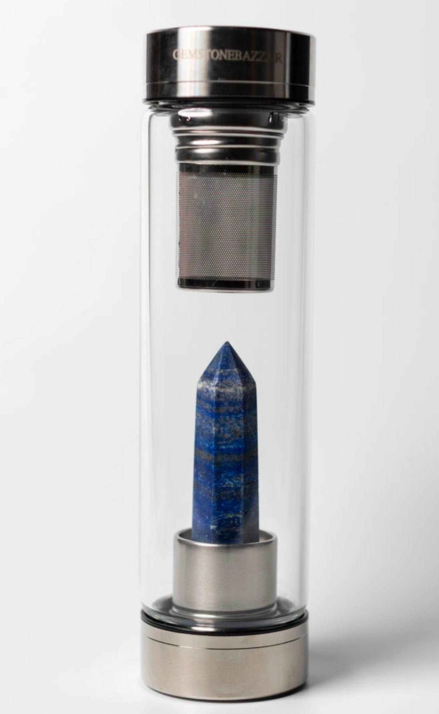 The Empress Ritual Kit — Lapis Infused Water Bottle & Tea Ritual Experience