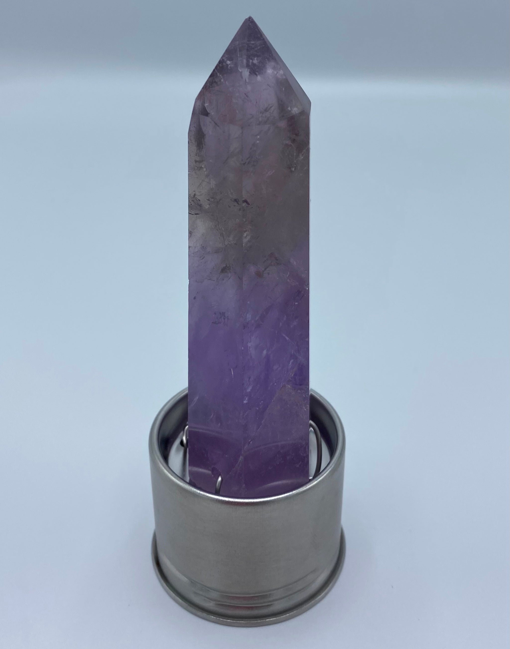 Amethyst Infused Water Bottle with Removable Tea Infuser | Menopause Support • PMS Relief • Anxiety & Sleep Aid