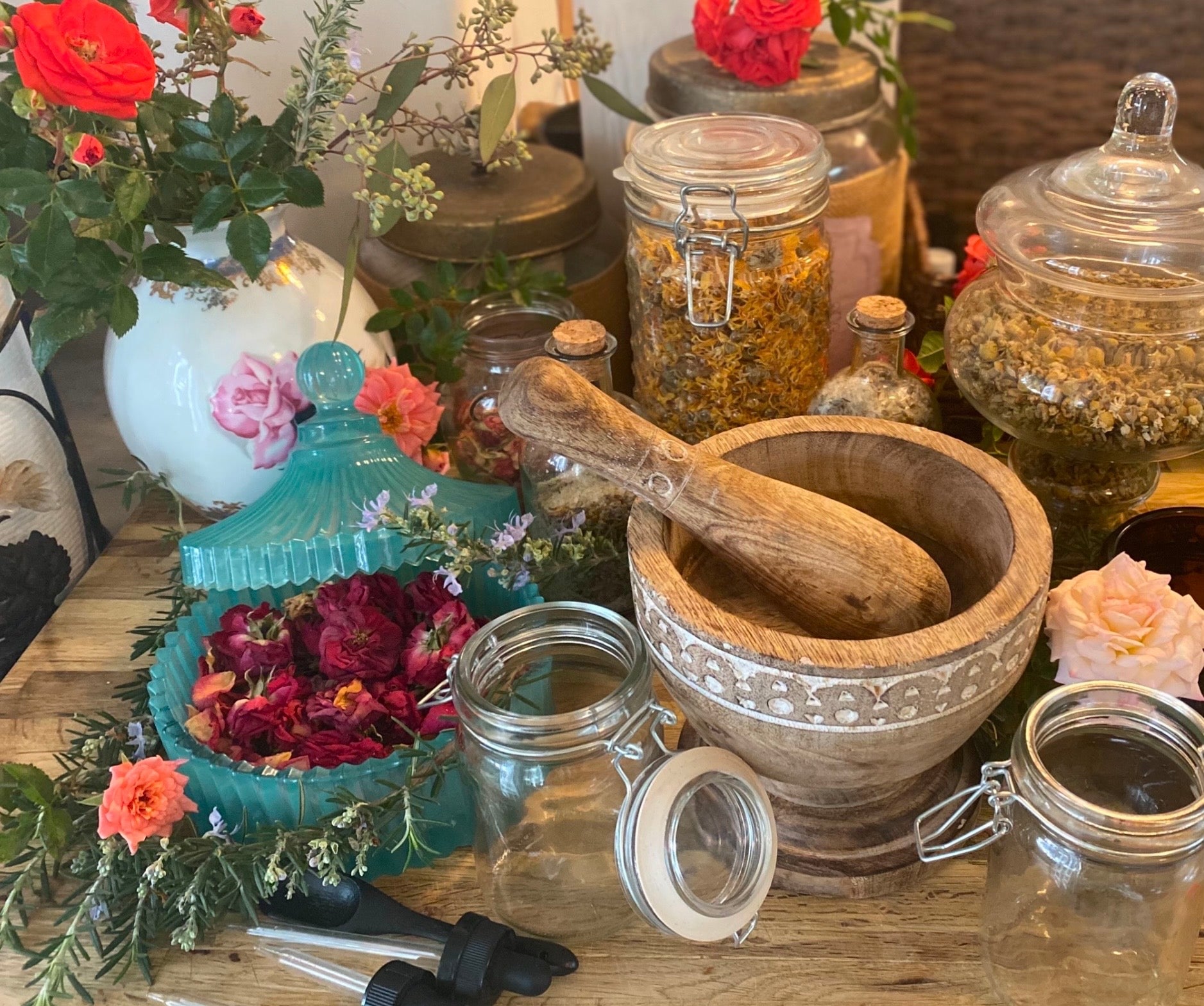 Hibiscus 🌺 Rose 🌹 Tea Blend/ Spell