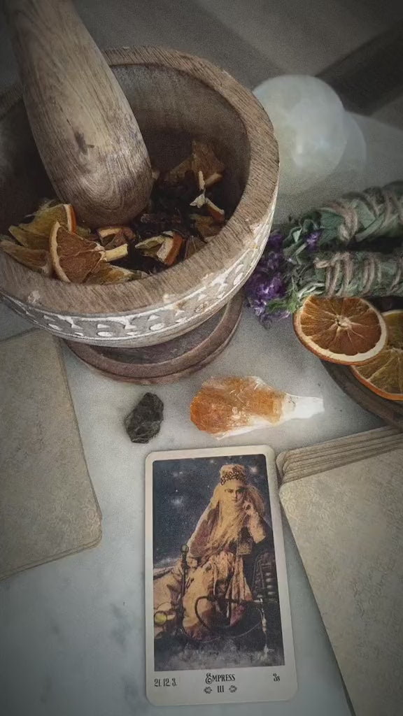 The Empress Ritual Kit — Lapis Infused Water Bottle & Tea Ritual Experience