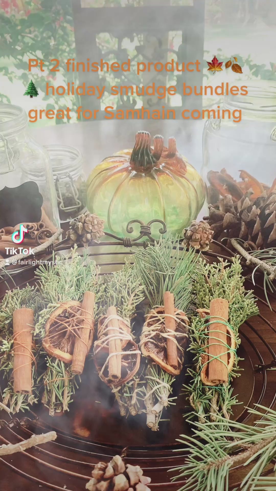 ✨ Holiday Smudge Bundles – Winter Magic for Cleansing, Protection & Blessing